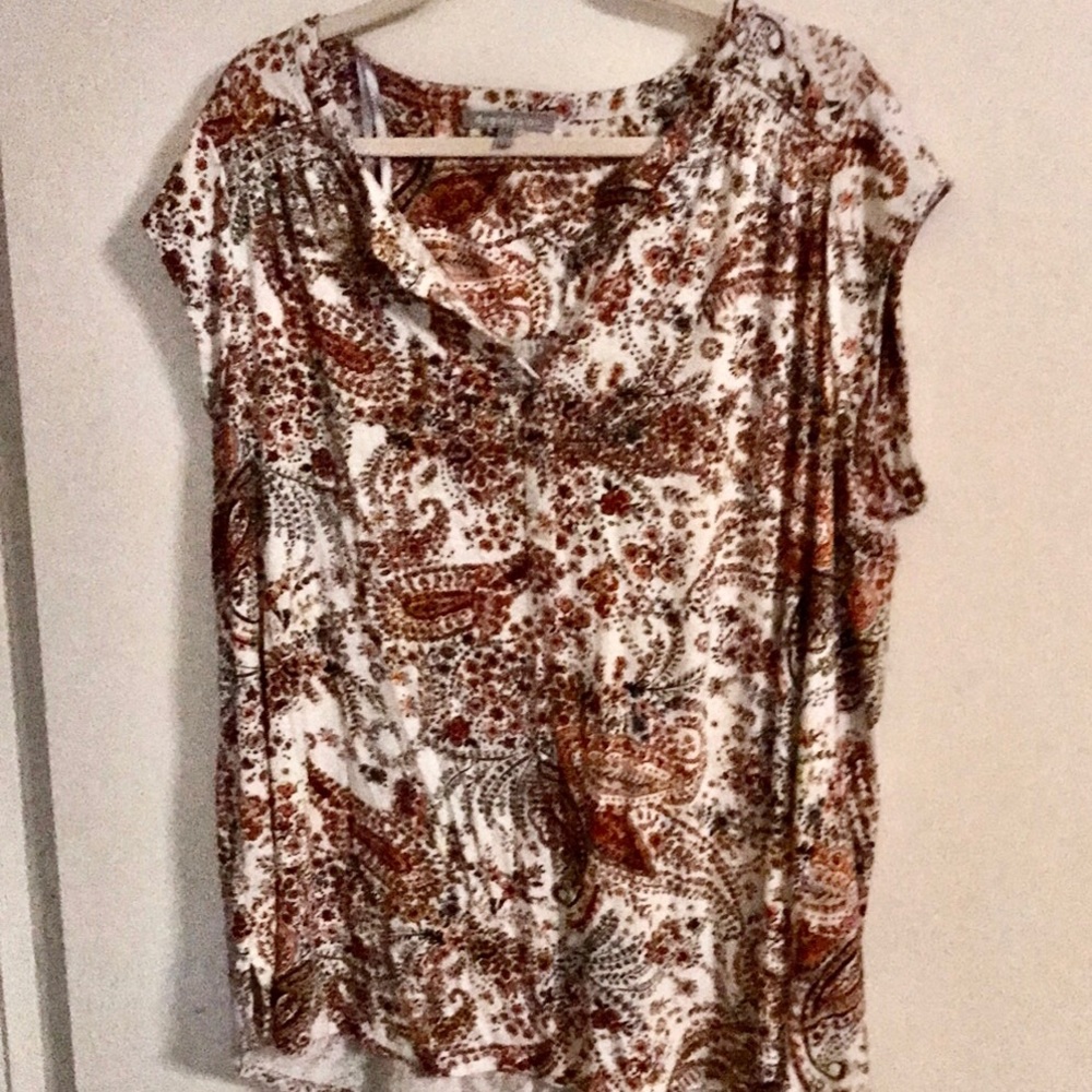 Short sleeve blouse